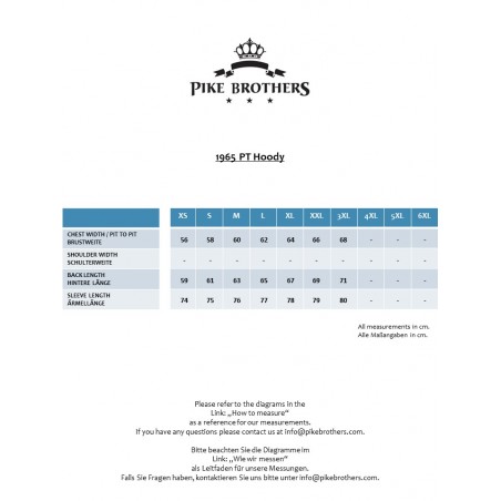 Sweatshirt à Capuche gris chiné - 1965 PT Hoody Grey melange Pike Brothers