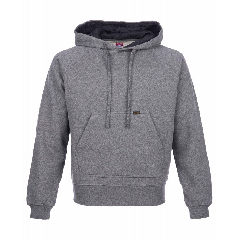 Grey marl hooded sweatshirt - 1965 PT Hoody...