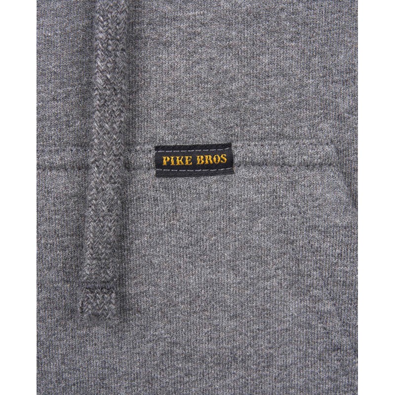 Grey marl hooded sweatshirt - 1965 PT Hoody...