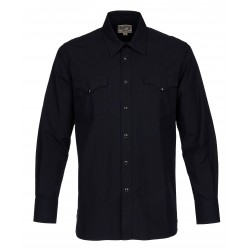 Chemise 1952 Rider Shirt Timoteo black - Pike Brothers