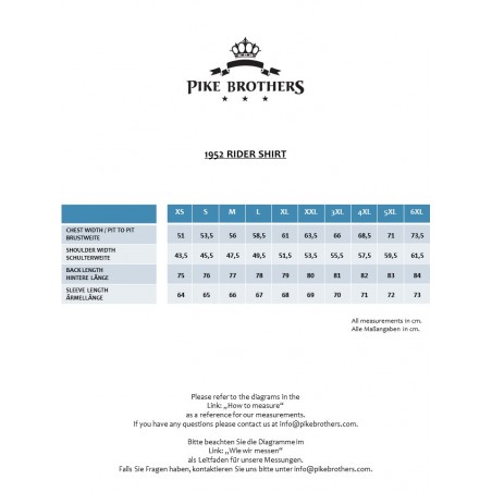 Chemise 1952 Rider Shirt Timoteo black - Pike Brothers