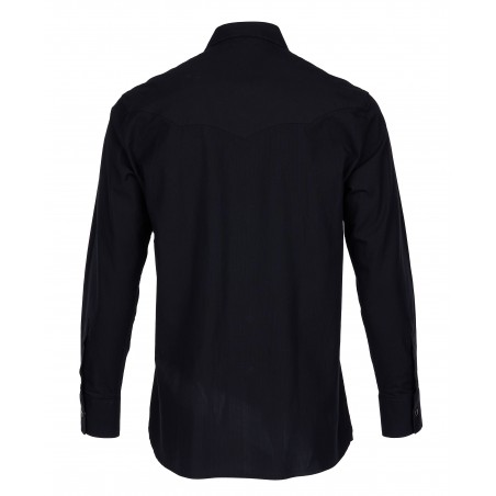 Hemd 1952 Rider Shirt Timoteo black - Pike Brothers
