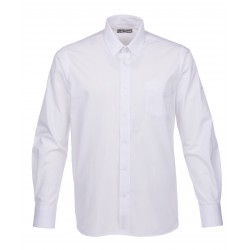 Classic collar 100% linen shirt white - 1947 Albatros...