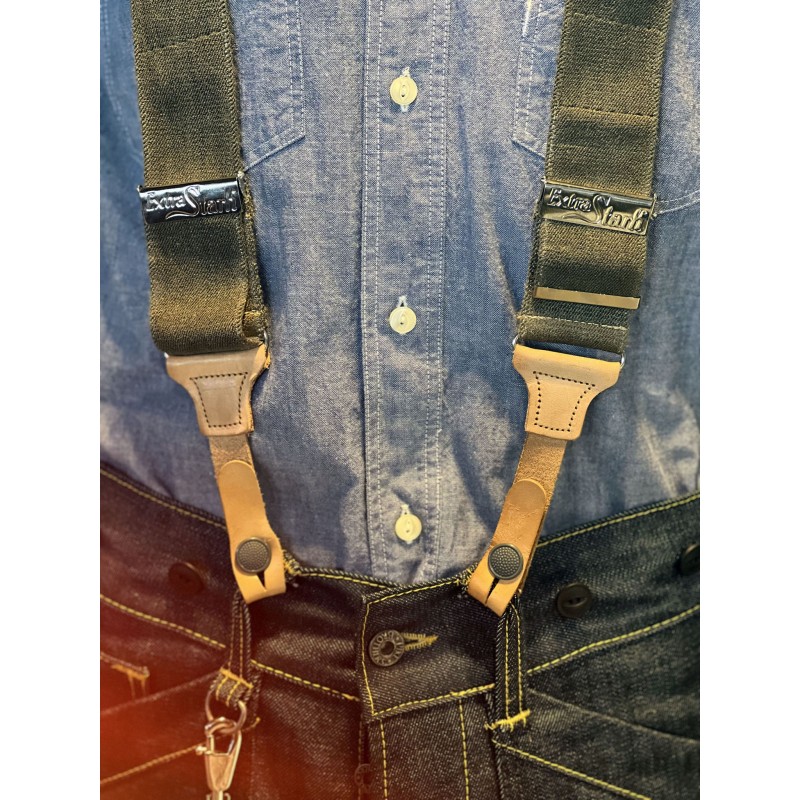 Hosenträger-Paar Extra Stark Vintage 1950er Jahre