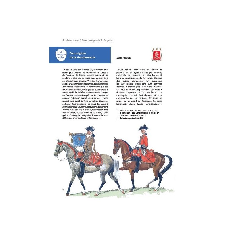 Gendarmen & Chevau-légers Seiner Majestät des...