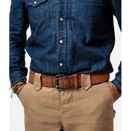 Pantalon "PANT 01" Canvas Tan - Tonton et Fils