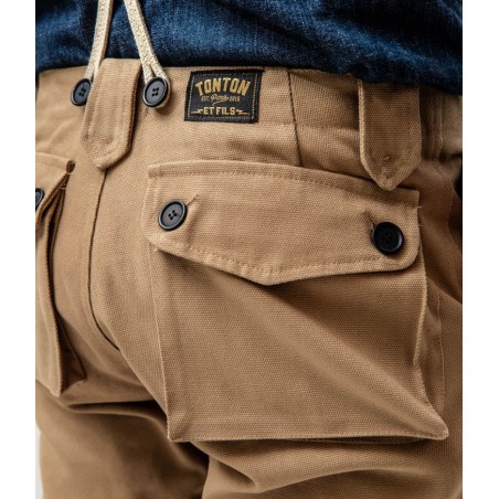 Pantalon "PANT 01" Canvas Tan - Tonton et Fils