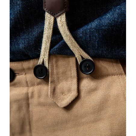 Pantalon "PANT 01" Canvas Tan - Tonton et Fils