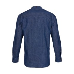 Denim Mao collar shirt - 1923 Buccanoy Shirt 8oz - Pike... 2