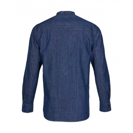 Chemise col mao denim - 1923 Buccanoy Shirt 8oz - Pike Brothers