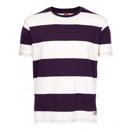 Baumwoll-T-Shirt – 1967 Sports Tee Venice grape – Pike Brothers
