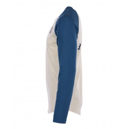 T-Shirt coton - 1968 Baseball Shirt Peralta white - Pike Brothers