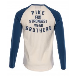 T-shirt katoen - 1968 Baseball Shirt Peralta white - Pike... 2