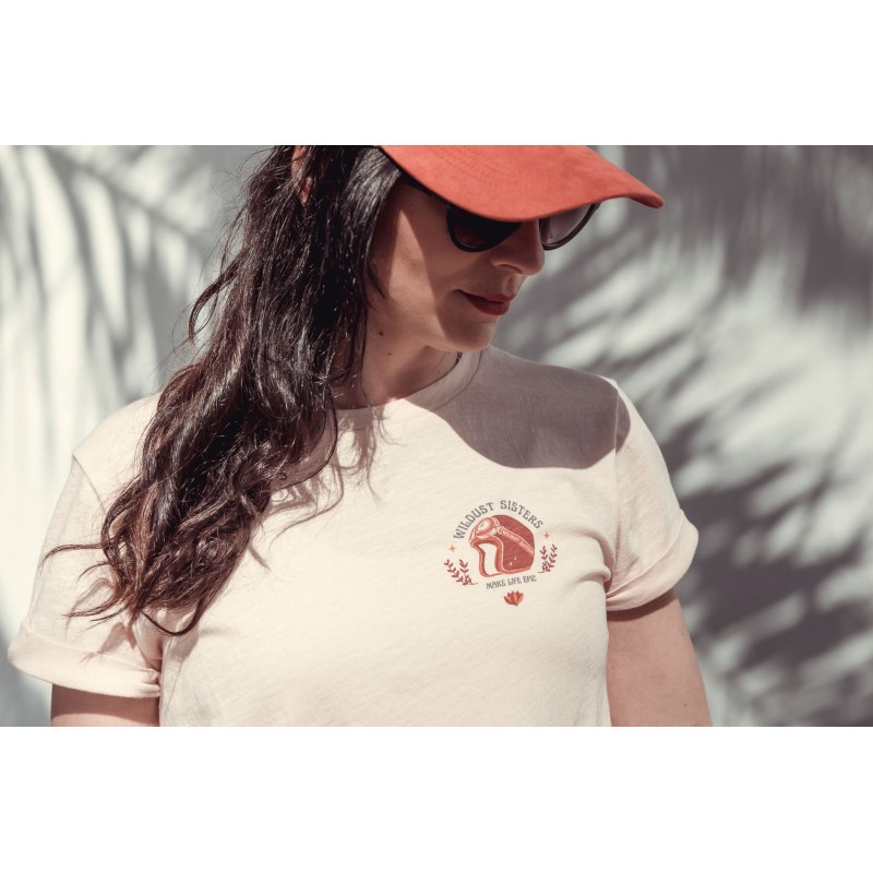 Kurzarm-T-Shirt – MAKE LIFE EPIC – Wildust Sisters