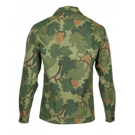 1962 OG-107 Shirt Mitchell Green Leaf Pattern - Pike Brothers