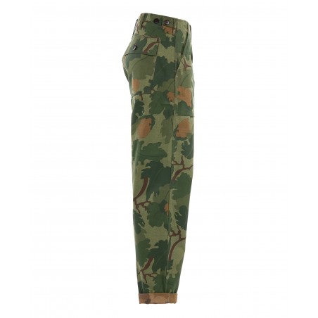 Pantalon 1962 OG-107 camouflé - Pant Mitchell Green Leaf Pattern Pike Brothers