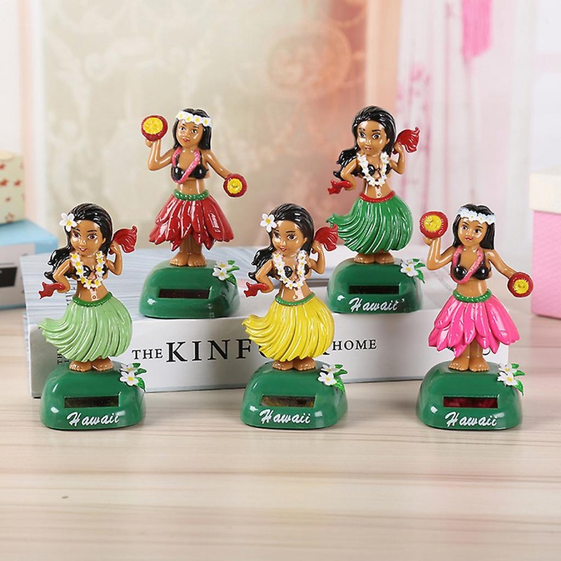 Tanzende Hawaiianische Puppe - Solar Power Hula...