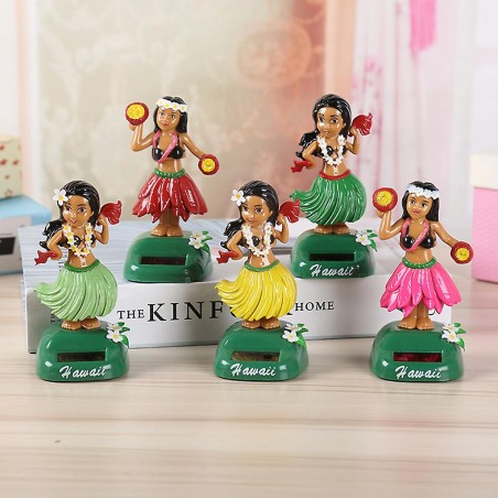 Tanzende Hawaiianische Puppe - Solar Power Hula Girl