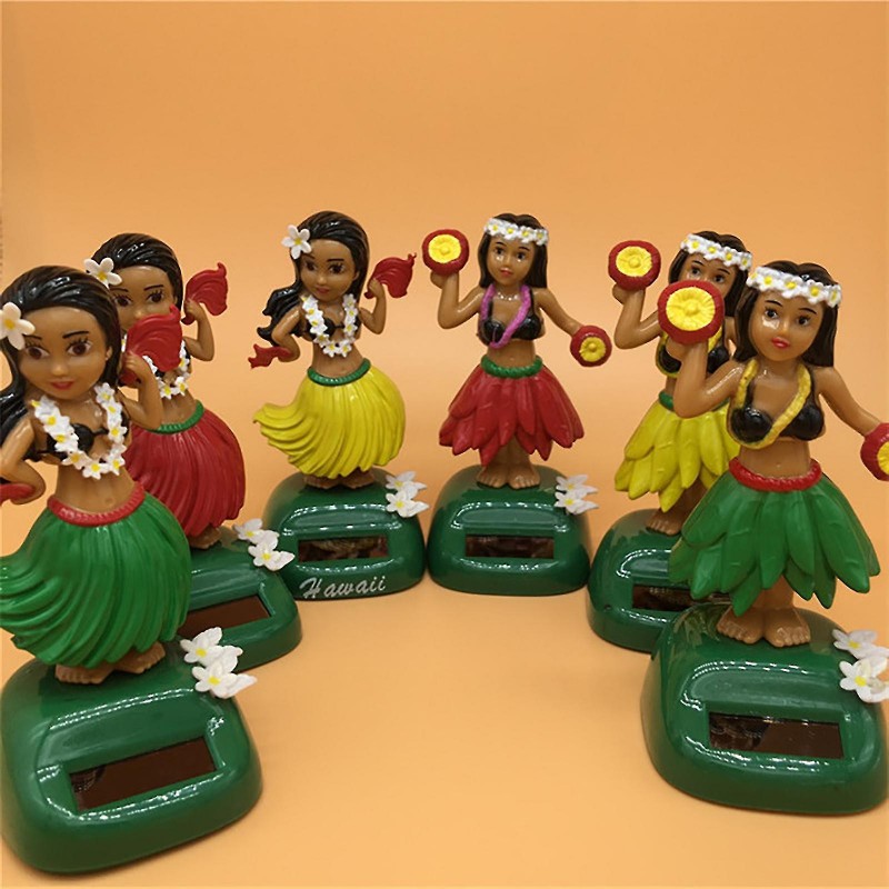Tanzende Hawaiianische Puppe - Solar Power Hula...