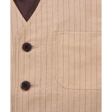 1937 Roamer Vest Chicago sand – Pike Brothers