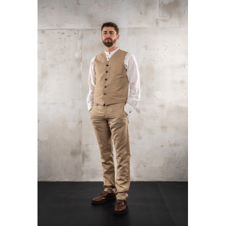 1937 Roamer Vest Chicago sand – Pike Brothers