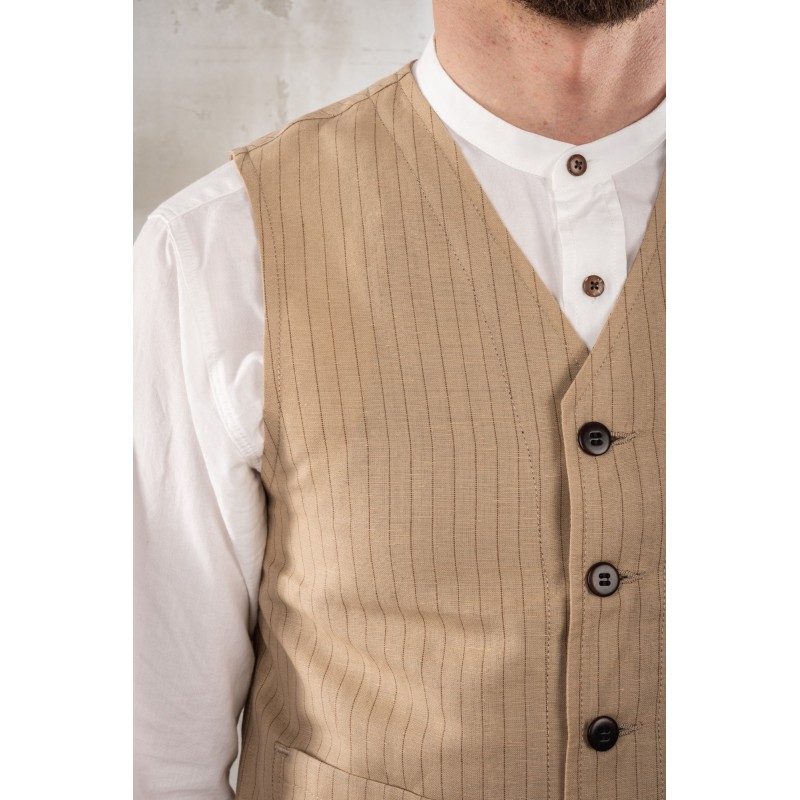 Vest 1937 Roamer Vest Chicago sand - Pike Brothers