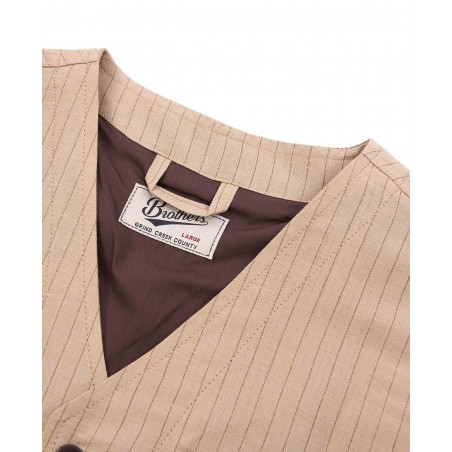 1937 Roamer Vest Chicago sand – Pike Brothers