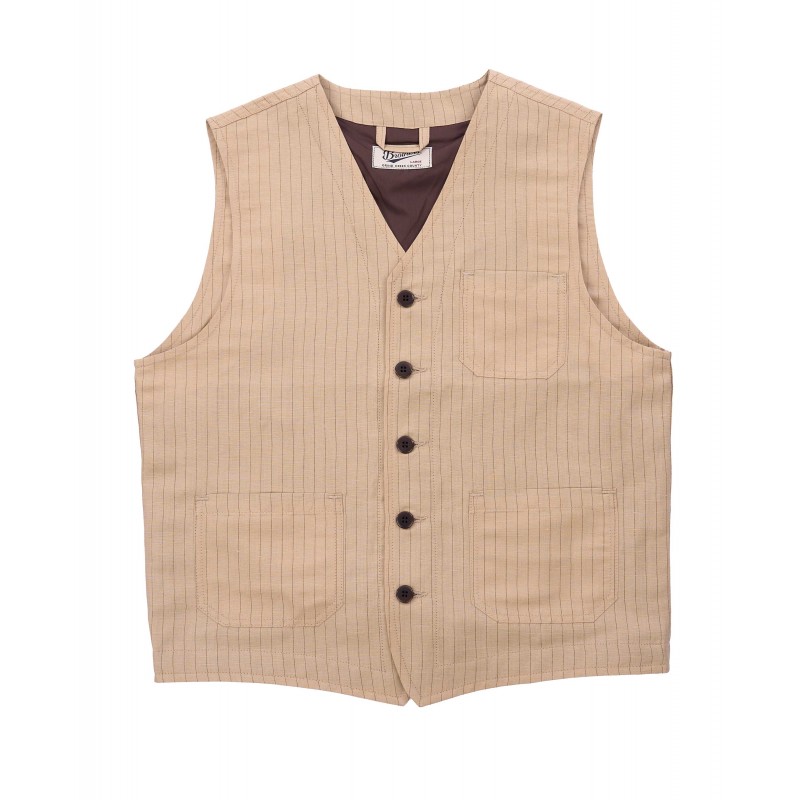 1937 Roamer Vest Chicago sand – Pike Brothers