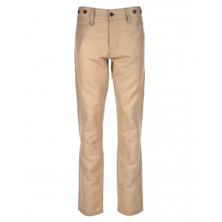 Broek 100% katoen 1947 Harvester Trousers Chicago sand - Pike Brothers