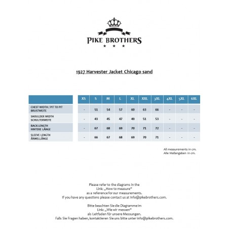 Veste 1927 Harvester Jacket Chicago sand– Pike Brothers