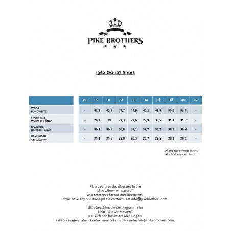Short 1962 OG-107 Short Alcatraz white - Pike Brothers