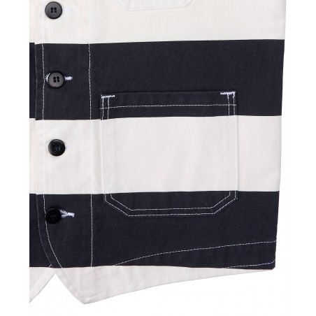 Gilet 1937 Roamer Vest Alcatraz white - Pike Brothers