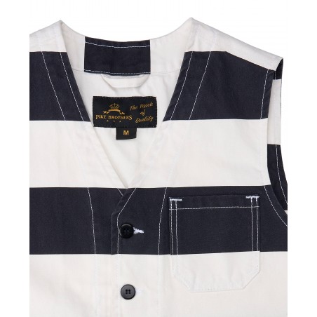 Weste 1937 Roamer Vest Alcatraz white - Pike Brothers