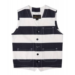 1937 Roamer Vest Alcatraz white – Pike Brothers
