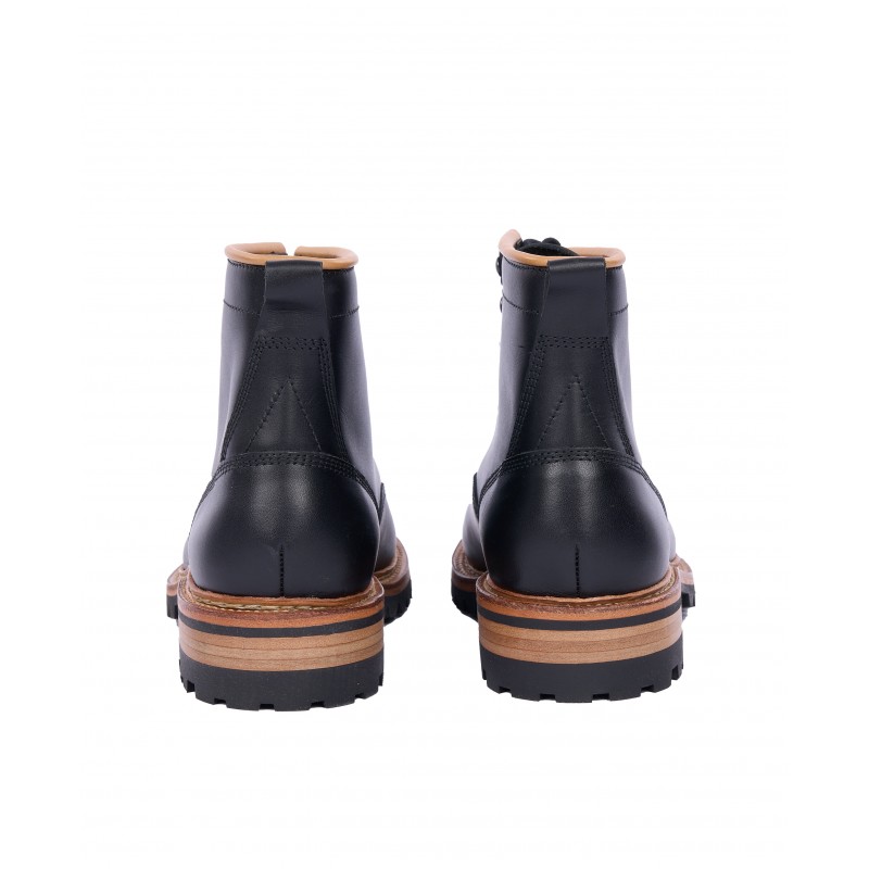 1946 Mountaineer Boots Black leather mountain...