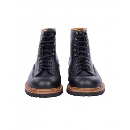 1946 Mountaineer Boots Black leather mountain boots - Pike Brothers