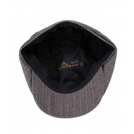 Casquette 1928 Newsboy Cap Hacksaw brown – Pike Brothers