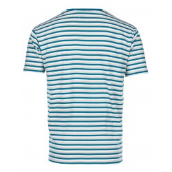 T-Shirt bleu coton - 1967 Sports Tee Vinson blue - Pike... 2