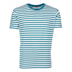 Blue cotton T-Shirt - 1967 Sports Tee Vinson blue - Pike...