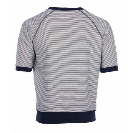 Sweatshirt manches courtes 1953 Hunnicutt Frisco white - Pike Brothers