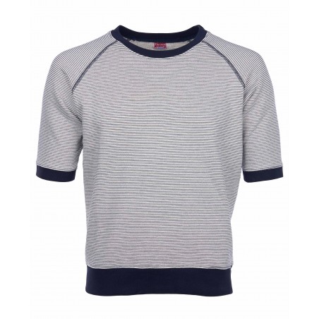 Short-sleeve sweatshirt 1953 Hunnicutt Frisco white - Pike Brothers