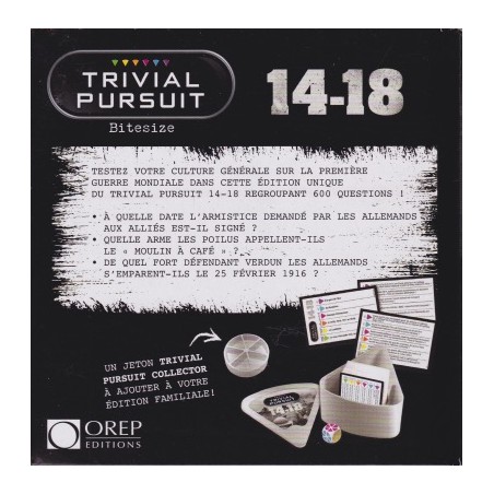 TRIVIAL PURSUIT 14-18 - 1ere Guerre Mondiale