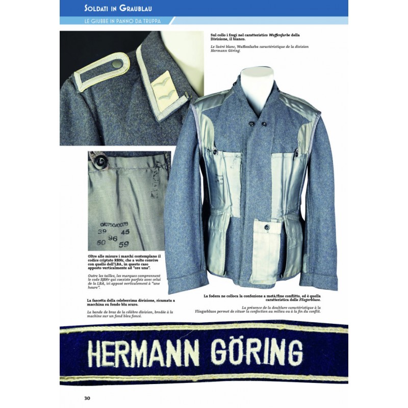 GRAUBLAU! LUFTWAFFE WOOL TUNICS