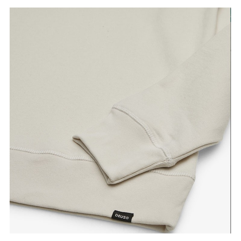 SWEAT-SHIRT BIO-BAUMWOLLE FENDER CREW Vintage...
