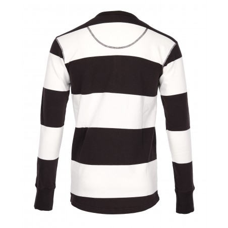 T-SHIRT HENLEY 1954 Utility Shirt Long Sleeve Alcatraz white – Pike Brothers