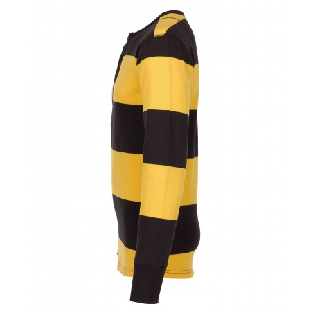 T-SHIRT HENLEY 1954 Utility Shirt Long Sleeve Alcatraz yellow – Pike Brothers