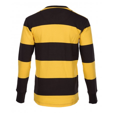 T-SHIRT HENLEY 1954 Utility Shirt Long Sleeve Alcatraz yellow – Pike Brothers