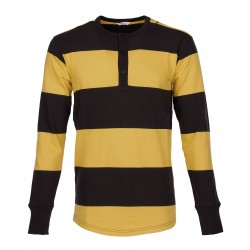 T-SHIRT HENLEY 1954 Utility Shirt Long Sleeve Alcatraz...