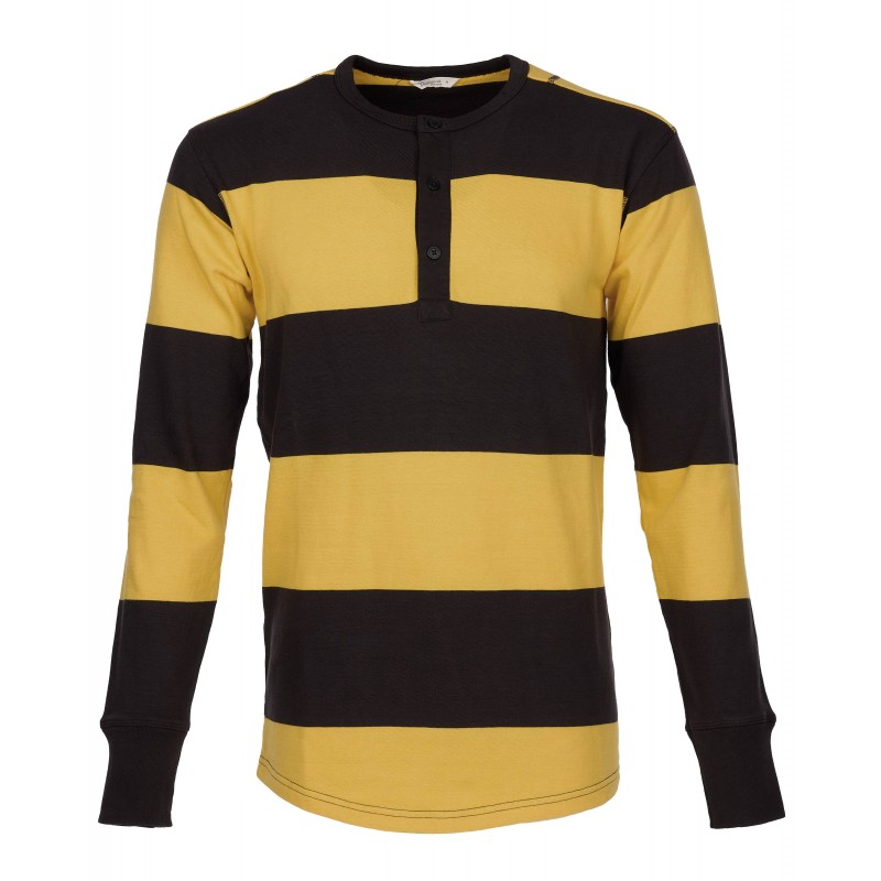 HENLEY T-SHIRT 1954 Utility Shirt Long Sleeve...