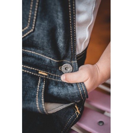 Salopette de mécano pour enfant - 1953 Rascal Bib indigo Pike Brothers